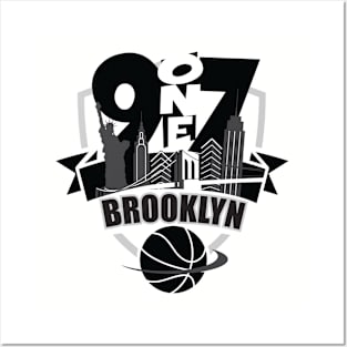 917 Brooklyn Basketball Posters and Art